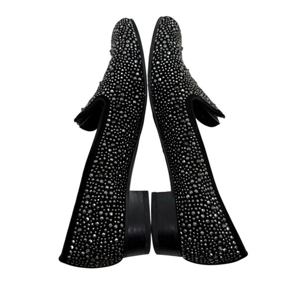 Stuart Weitzman Slipbead Studded Loafers size 8 - Picture 4 of 9